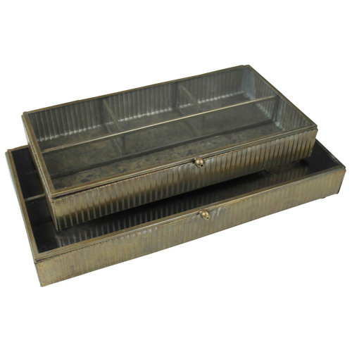 AREOhome Metal Decorative Box Wayfair
